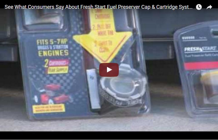 Fresh Start Fuel Preserver Cap and Cartridge System  Briggs & Stratton